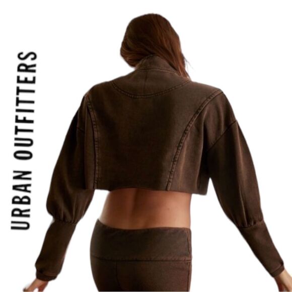 NEW Out From Under UO Urban Outfitters Vera Quarter-Zip Sweatshirt S - Picture 5 of 5